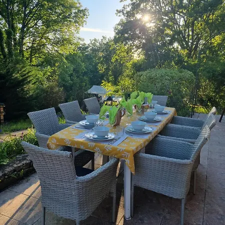 Met Zwembad Dordogne Vila *